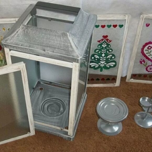 📷🩵NIB Partylite Nordic Wonder Versatile Handcrafted Lantern - Picture 5 of 6